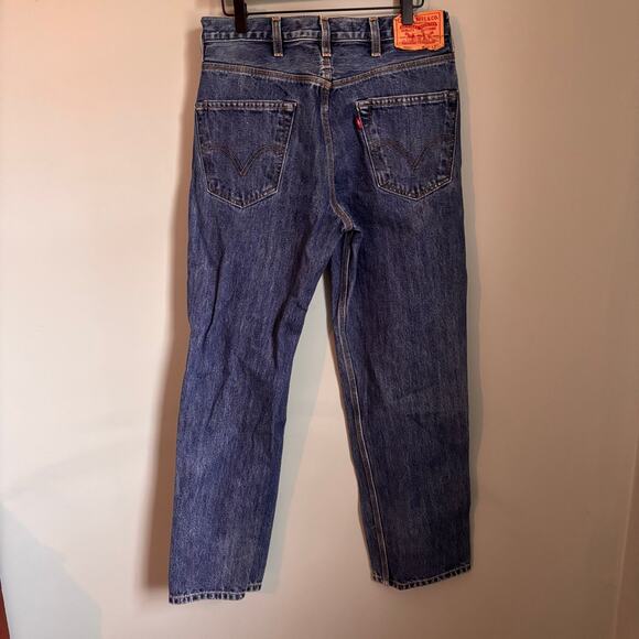 Levi's Men's 550 Relaxed Fit Blue Jeans - Picture 3 of 4